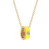 Lemon Yellow Necklace - Baby FitaihiLemon Yellow Necklace