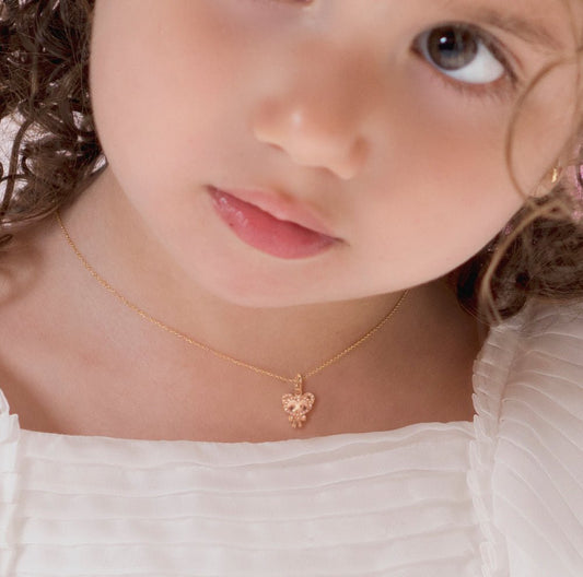 "Maya The Kitten" Necklace - Baby Fitaihi"Maya The Kitten" Necklace