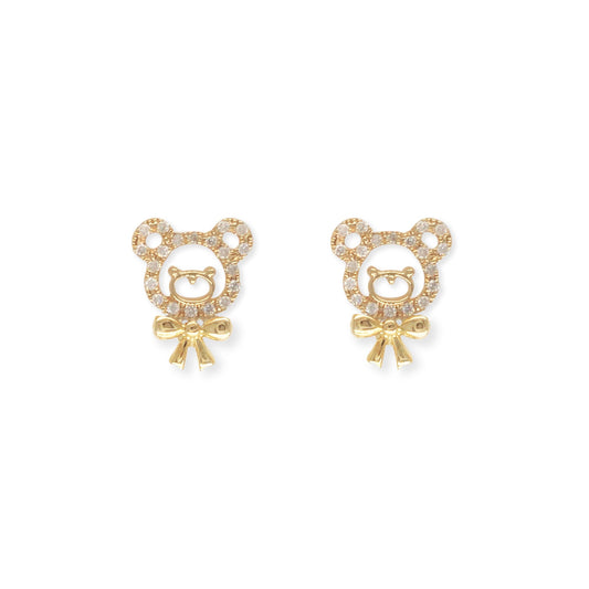 "Oscar The Teddy" Earrings - Baby Fitaihi"Oscar The Teddy" Earrings