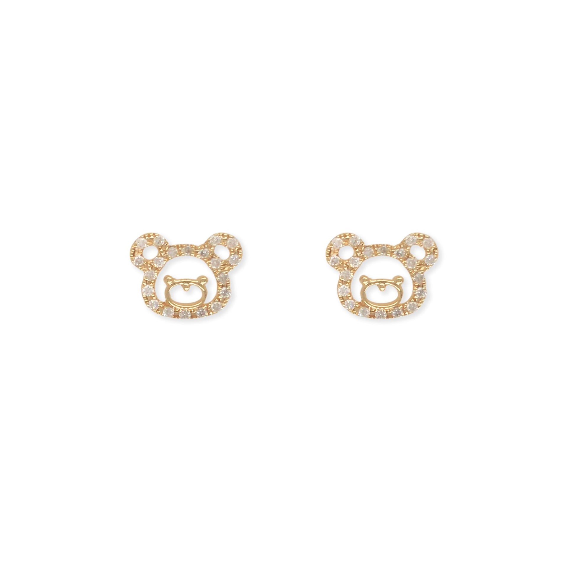 "Oscar The Teddy" Earrings - Baby Fitaihi"Oscar The Teddy" Earrings