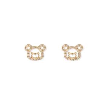 "Oscar The Teddy" Earrings - Baby Fitaihi"Oscar The Teddy" Earrings