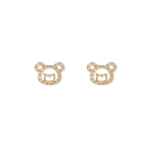 "Oscar The Teddy" Earrings - Baby Fitaihi"Oscar The Teddy" Earrings