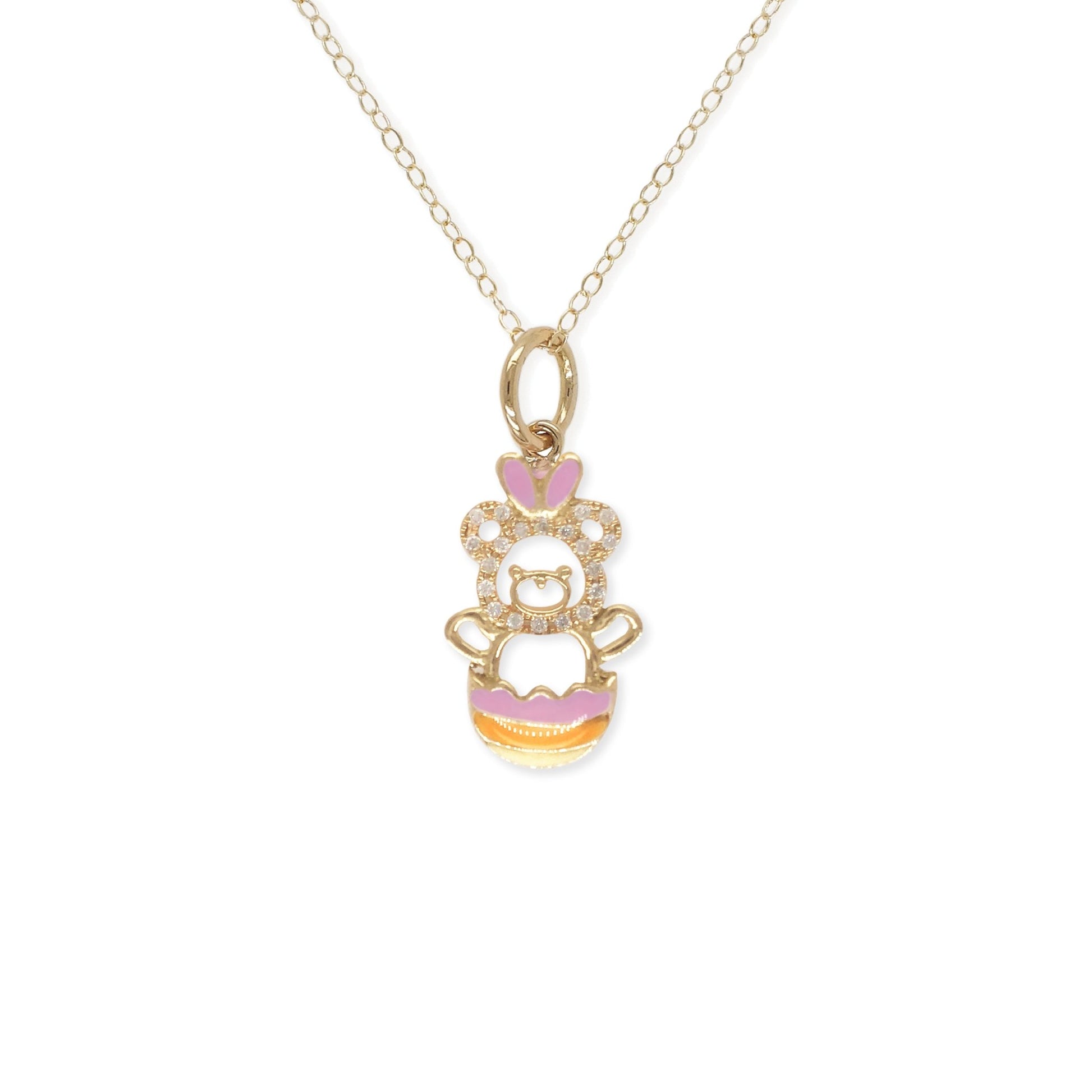 "Oscar The Teddy" Necklace - Baby Fitaihi"Oscar The Teddy" Necklace