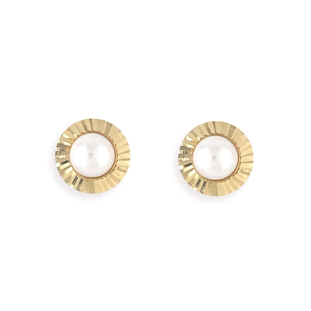 Pearl Studs - Baby FitaihiPearl Studs