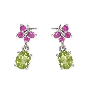 Peridot Earrings - Baby FitaihiPeridot Earrings