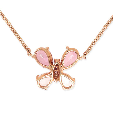 Pink Butterfly Necklace - Baby FitaihiPink Butterfly Necklace