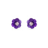 Roses Amethyst Earrings - Baby FitaihiRoses Amethyst Earrings