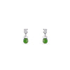 Roses Peridot Diamond Earrings - Baby FitaihiRoses Peridot Diamond Earrings