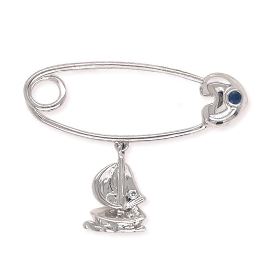 "Sailboat" Baby Pin - Baby Fitaihi"Sailboat" Baby Pin