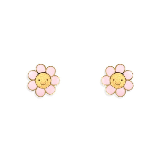 Smiling Flower Earrings - Baby FitaihiSmiling Flower Earrings