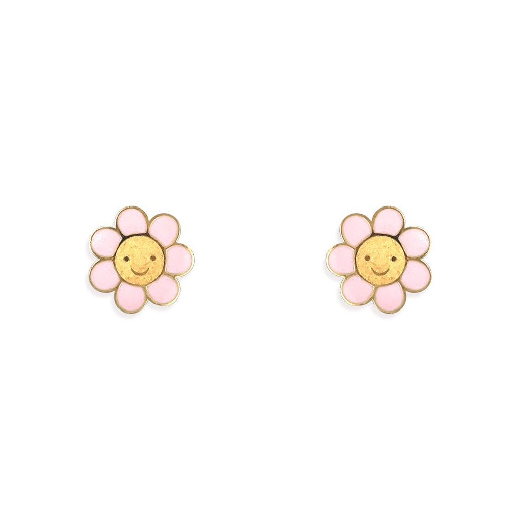 Smiling Flower Earrings - Baby FitaihiSmiling Flower Earrings