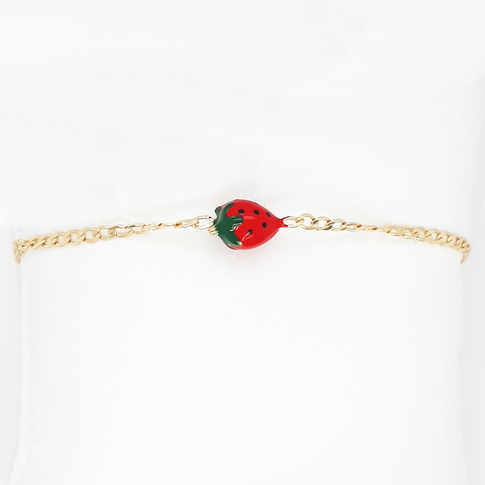 Strawberry Bracelet - Baby FitaihiStrawberry Bracelet