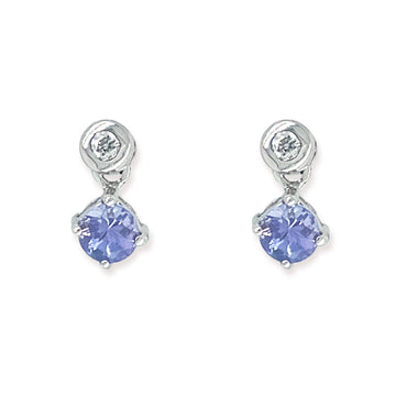 Tanzanite Earrings - Baby FitaihiTanzanite Earrings