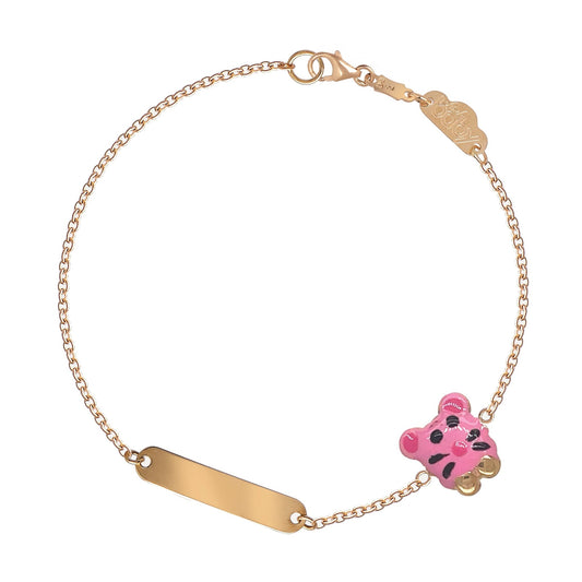 The Pink Cat Bracelet - Baby FitaihiThe Pink Cat Bracelet