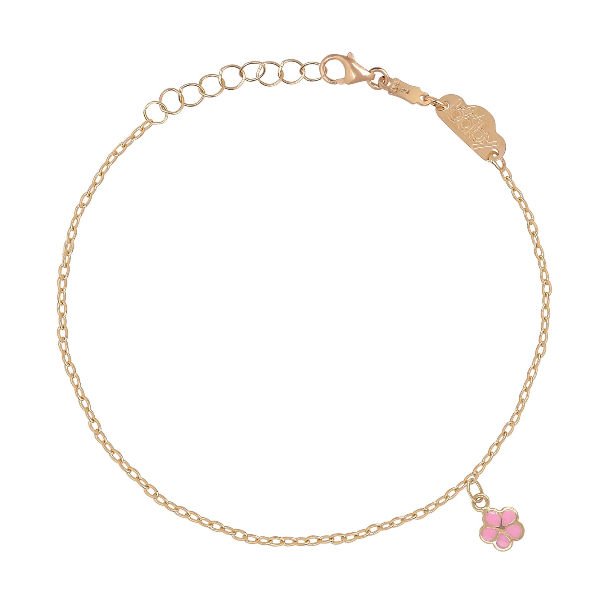 The Pink Flower Bracelet - Baby FitaihiThe Pink Flower Bracelet