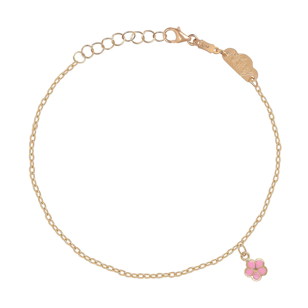 The Pink Flower Bracelet - Baby FitaihiThe Pink Flower Bracelet