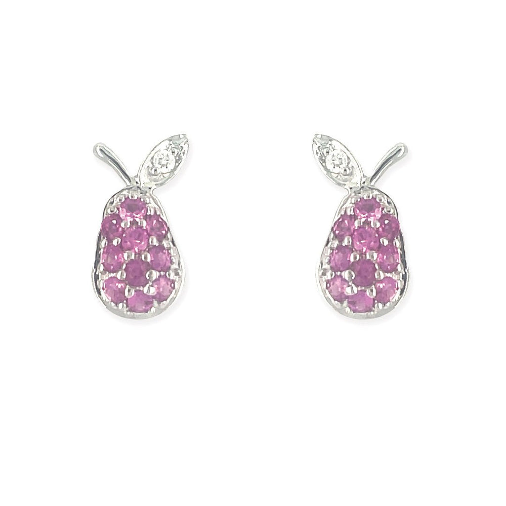 The Pink Pear Earring - Baby FitaihiThe Pink Pear Earring