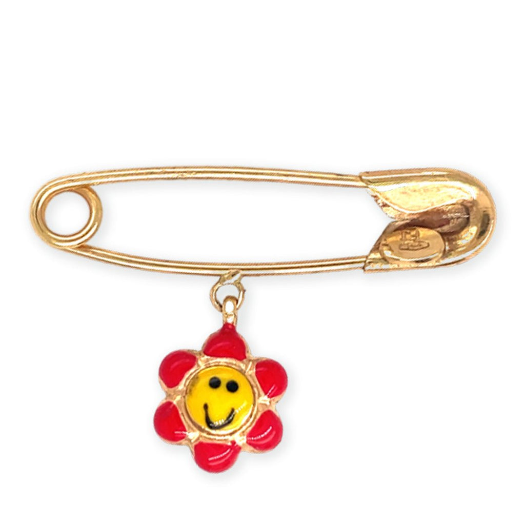 The Smiling Flower Brooch - Baby FitaihiThe Smiling Flower Brooch