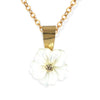White Floral Necklace - Baby FitaihiWhite Floral Necklace