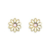 White Flower Earrings - Baby FitaihiWhite Flower Earrings