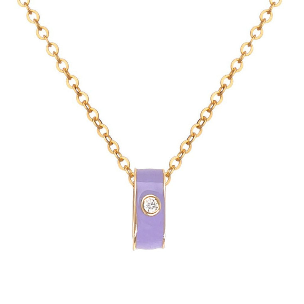 Wisteria Purple Necklace - Baby FitaihiWisteria Purple Necklace